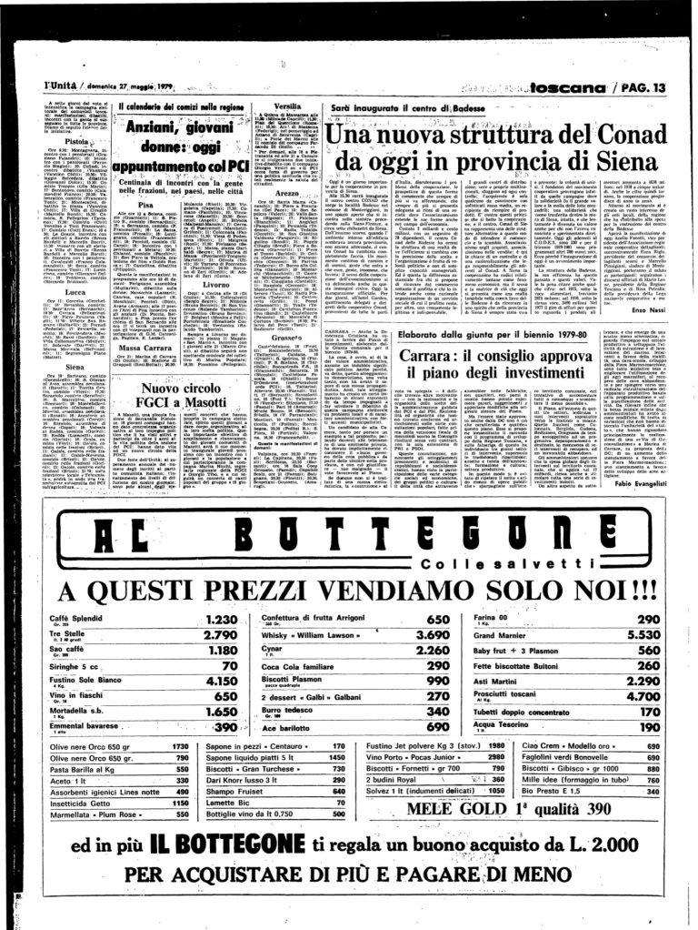 27 maggio 1979 – Nuovo circolo Fgci a Masotti